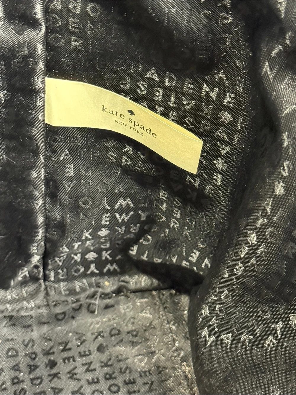 Kate Spade Laurel Way Black Saffiano Leather Medium Dally Tote Bag - Very Nice!